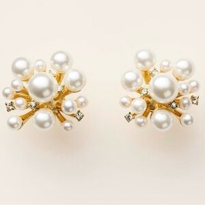 Kate Spade x Target Pearl Cluster Stud Earrings. NWT